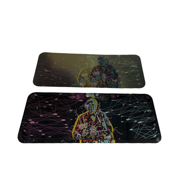 Back for the Flower Medium Metal Rolling Tray – Dunkees